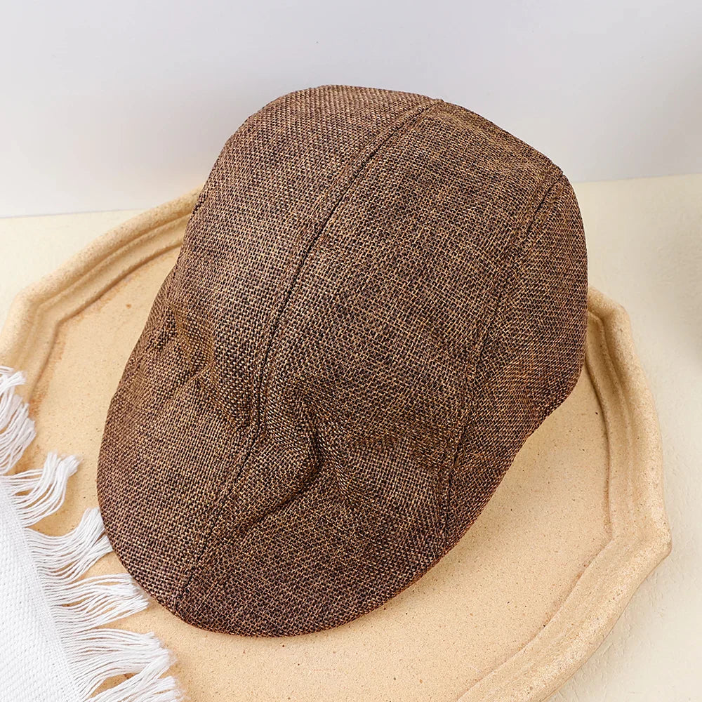 Men Berets Spring Autumn Winter British Style  Beret Hat Retro England Hats