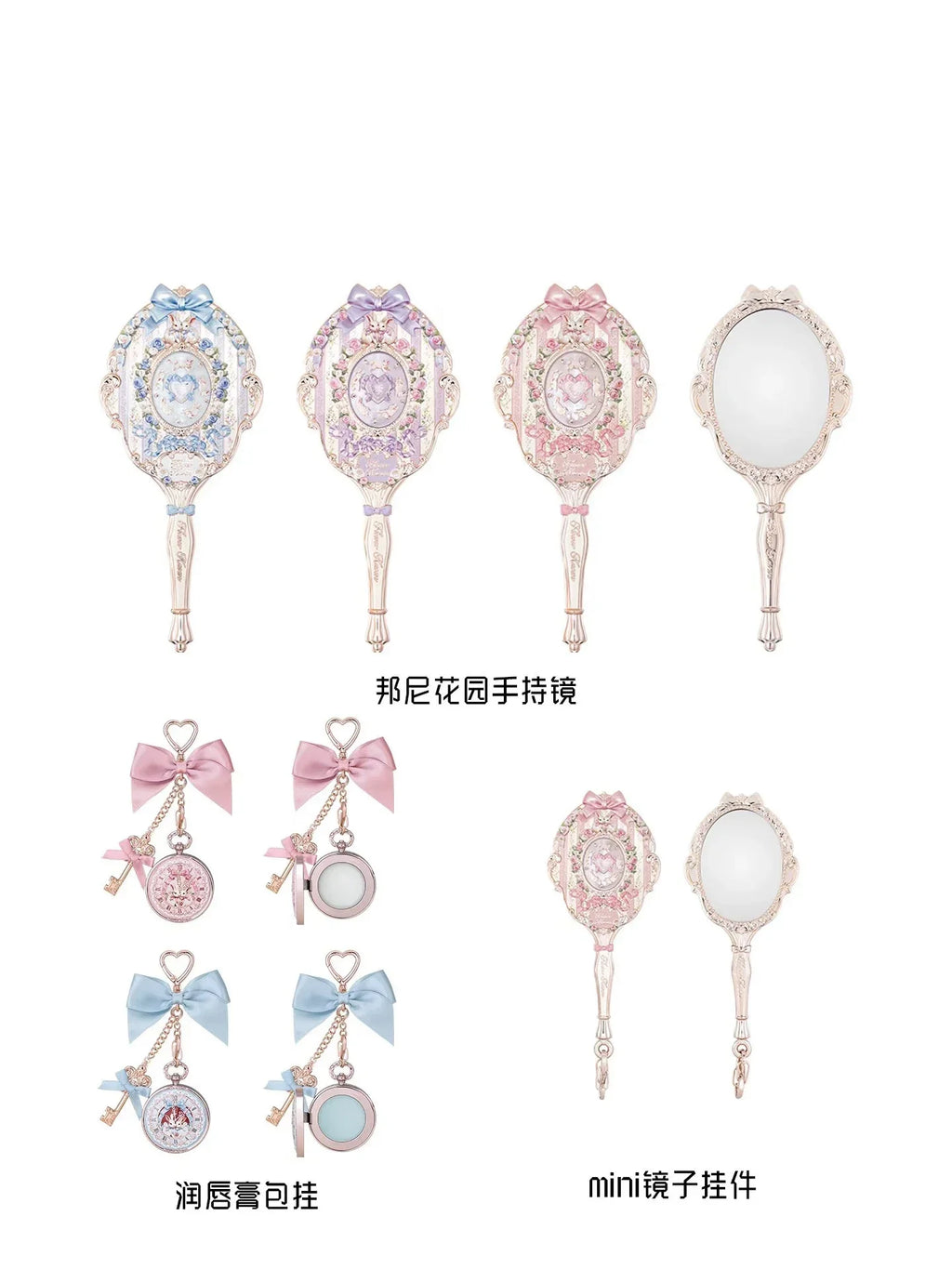 Garden Collection Lip Cream Blush Air Cushion CC Cream Liquid Foundation Eye Shadows Palette Makeup Set 10pcs
