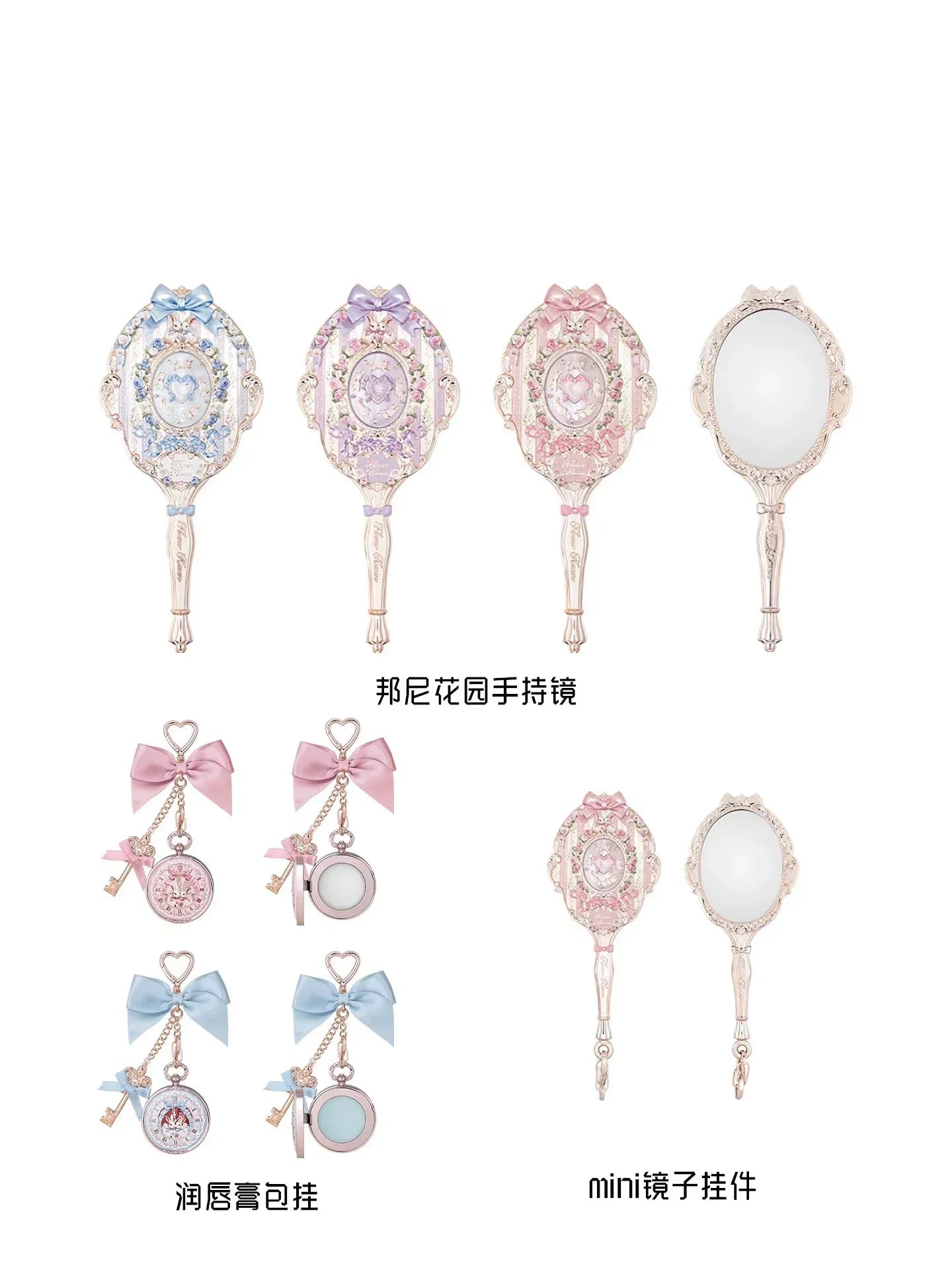 Garden Collection Lip Cream Blush Air Cushion CC Cream Liquid Foundation Eye Shadows Palette Makeup Set 10pcs