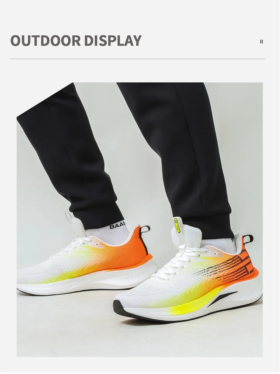 Men Jogging Sports Shoes Carbon Plate Professional Cushioning Sneakers Male Outdoor Breathable Non Slip Running Shoes
