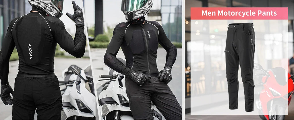 Men Motorcycle Riding Jacket Summer Motocross Motorbike Racing Outdoor Sports Jacket with Shoulder Elbow Back Gear