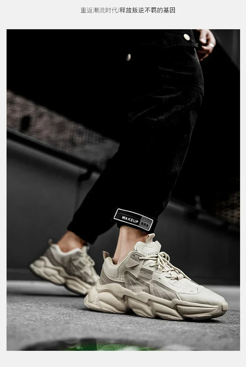 Men Sneakers Hidden Heels Elevator Shoes Plus Size 45 46 Heightening Shoes For Men Fashion Breathable 8cm 6cm Sports Taller Shoe
