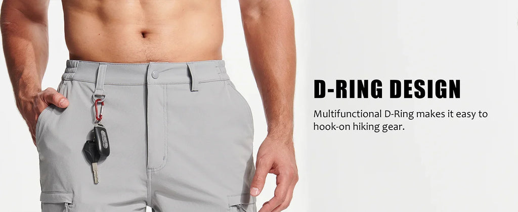 Summer Moisture Wicking Casual Shorts Mens Cargo Work Shorts Running Jogging Sports Bottoms Nylon Rip-Stop Short Pants