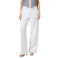Women Solid Color Loose Long Pants