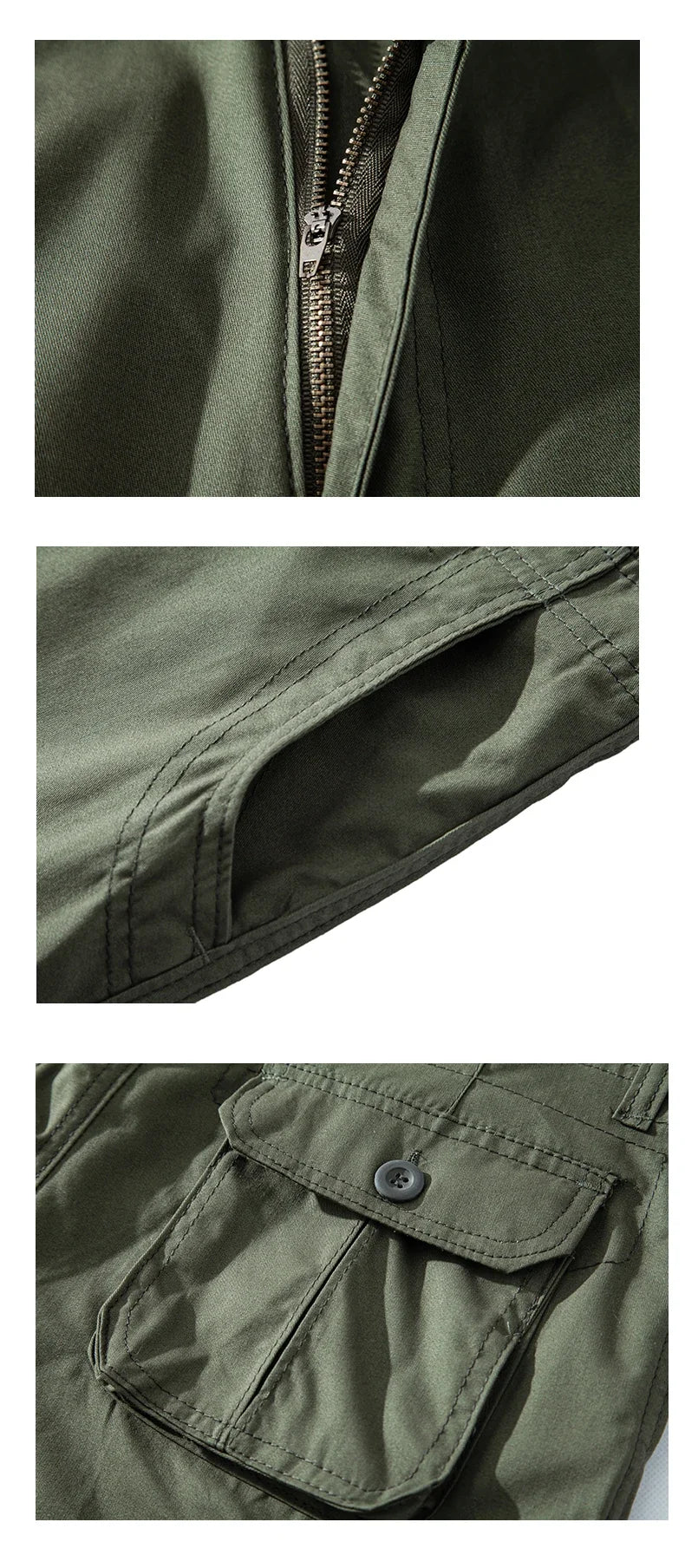 Men's Cargo Shorts Big Size Sports Knee Shorts Classic Short Pants Streetwear Hip Hop Straight Loose Pants