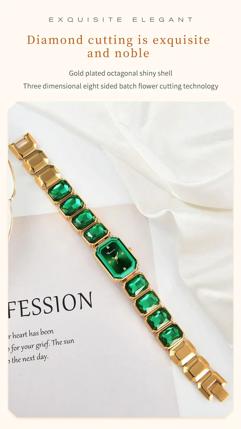 2024 New Luxury Diamond Women Bracelet Watch Fashion Rose Gold Stainless Steel Strap Original Quartz Movement Ladies Watch reloj