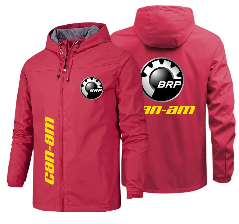 Logo Printed Men's Tactical Military Jacket Outdoor Hoodie Zipper Casual S-5XL 2024 Spring and Autumn New Collection