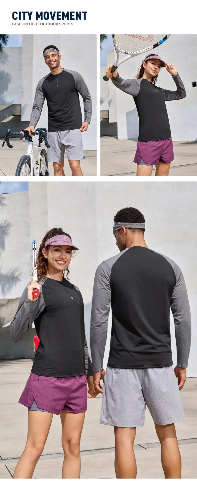 Outdoor Sports Stand-up Collar Long-sleeved Quick-drying Clothes Autumn Half-zipper Top Cycling Running Yoga Gym Fitness T-shirt