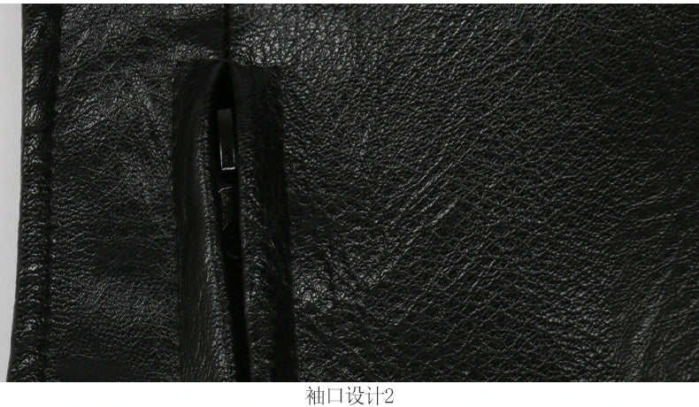 Autumn Black Motorcycle Pu Leather Vest Men Zipper Pockets Plus Size Faux Leather Biker Sleeveless Jacket 4xl 5xl