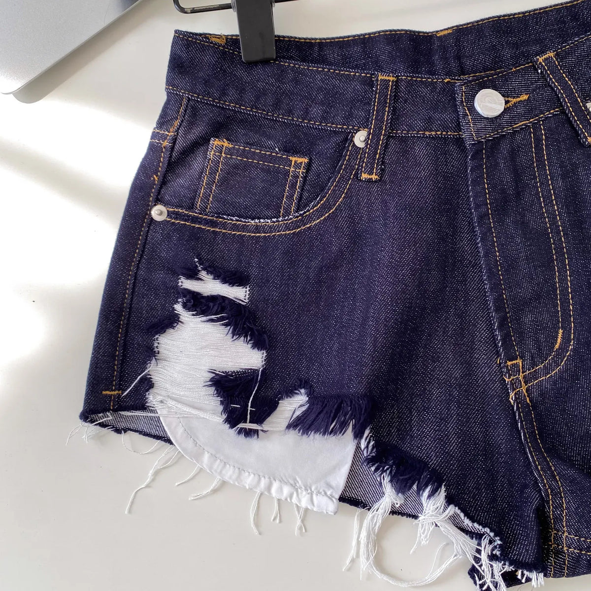 SINGREINY American Retro Camouflage Mini Shorts 2026 Ladies Hollow Out Slim Beach Pants Hot Girl Sexy Print Denim Shorts