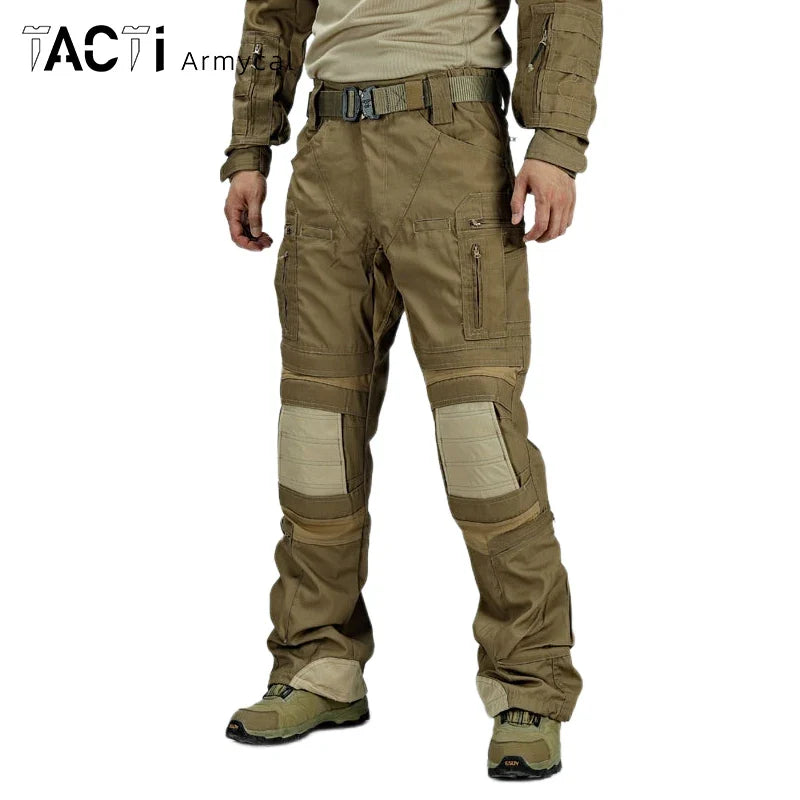 Plus Size 6XL Mens Tactical Pants Multiple Pocket Elasticity Military Urban Commuter Tacitcal Trousers Men Slim Fat Cargo Pants