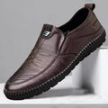Summer Men's Casual Business Leather Shoes With Fashionable Design and Super Fiber Leather Surface For Comfort and Breathability