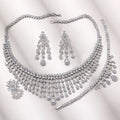 2023 New Dubai Nigeria Africa 4-piece Set Women's Cubic zirconia Jewelry Set Bridal Wedding Party Luxury CZ Crystal Jewelry Set