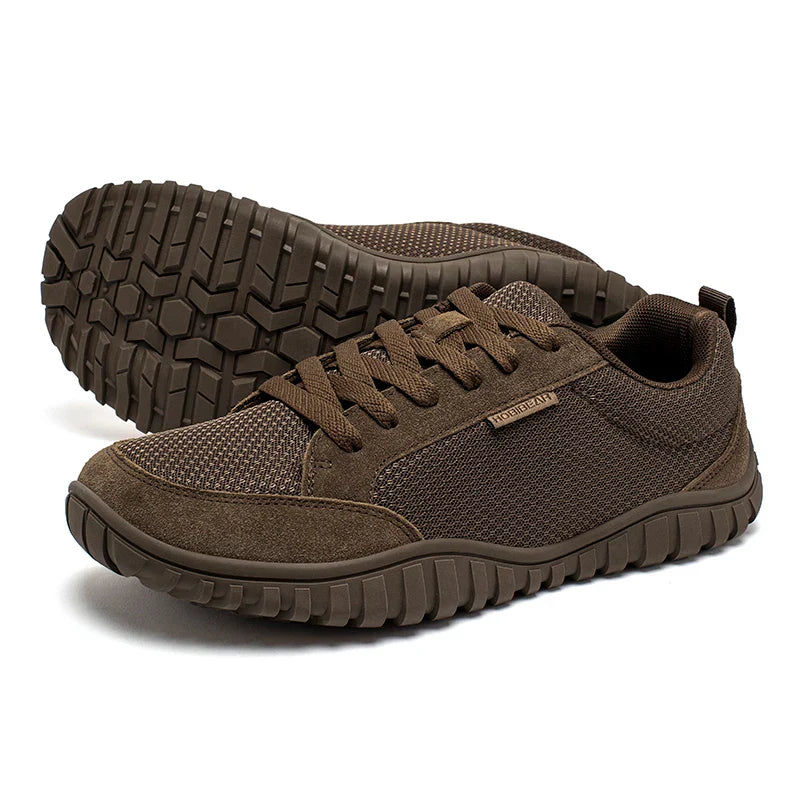 Mens Womens Walking Shoes Wide Toe Comfortable Casual Running Sneakers Lace Up Mesh Lightweight Shoes