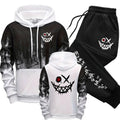 2025 Urban Fashion Hoodies Sportswear Men's Set Hooded Sweatshirts Sweatpants Autumn Winter Male Daily Casual Sports Jogger Suit