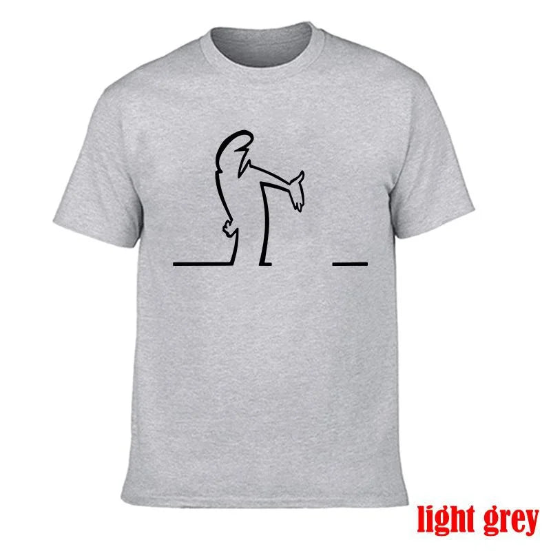 تي شيرتات صيفية للرجال من Balum La Linea بتصميم جرافيكي مضحك قطنية مريحة فاخرة (Camisetas)