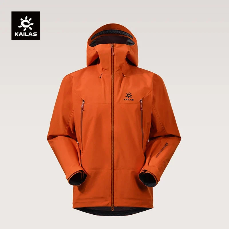 Mont-X Hard Shell Jacket GTX Rainstorm Waterproof Hooded Coats Outdoor Professional Mountaineering Jackets KG2441135