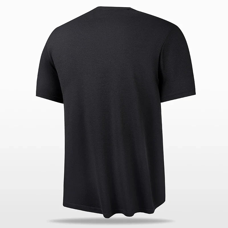 High Quality Men's Outdoor Hiking Running Weight Loss Fitness Sports Quick Drying T-Shirt Ice Silk Breathable Sweatshirt