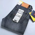 Men's Spring Season Su Lee Loose-fit Straight-leg Versatile Casual Trendy Denim Trousers Business Casual Long Pants