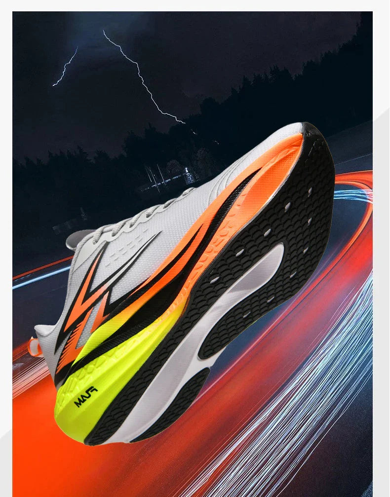 Marathon Men Running Shoes Speciality Sports Shoes Breathable Lightweight Carbon Board Women's Trend Athletic Sneakers Women