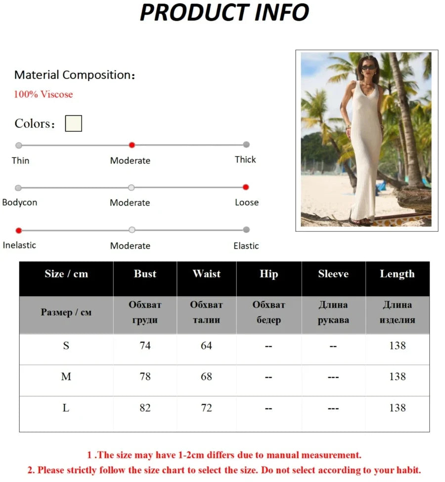 Bornladies Women's Sleeveless Knitted Dress Strap Summer Fashion Wide Shoulder Inner Long Skirt Slim Fit Casual Dresses