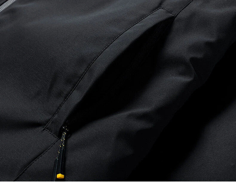 Men 2025 Winter Windproof Warm Thick Fleece Jacket Men Fashion Casual Coat Men Autumn Brand Outwear Outdoor Classic Jacket Men