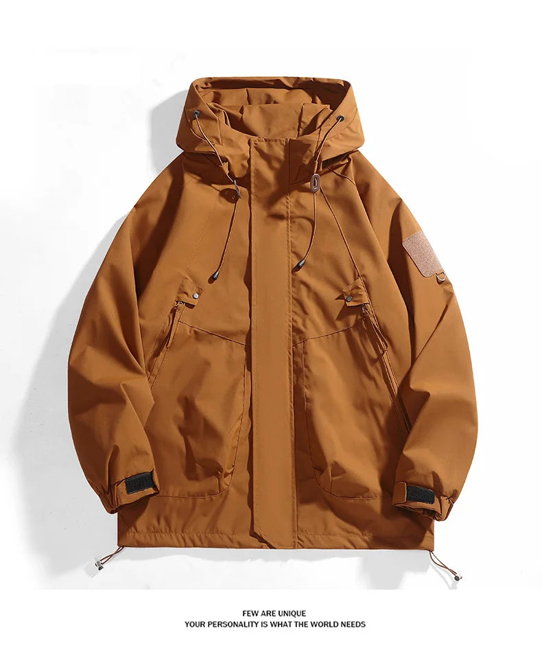Unisex Waterproof Running Jacket Autumn Windproof Windbreaker Hiking Camping Trekking Outdoor Jackets Men Women Coats