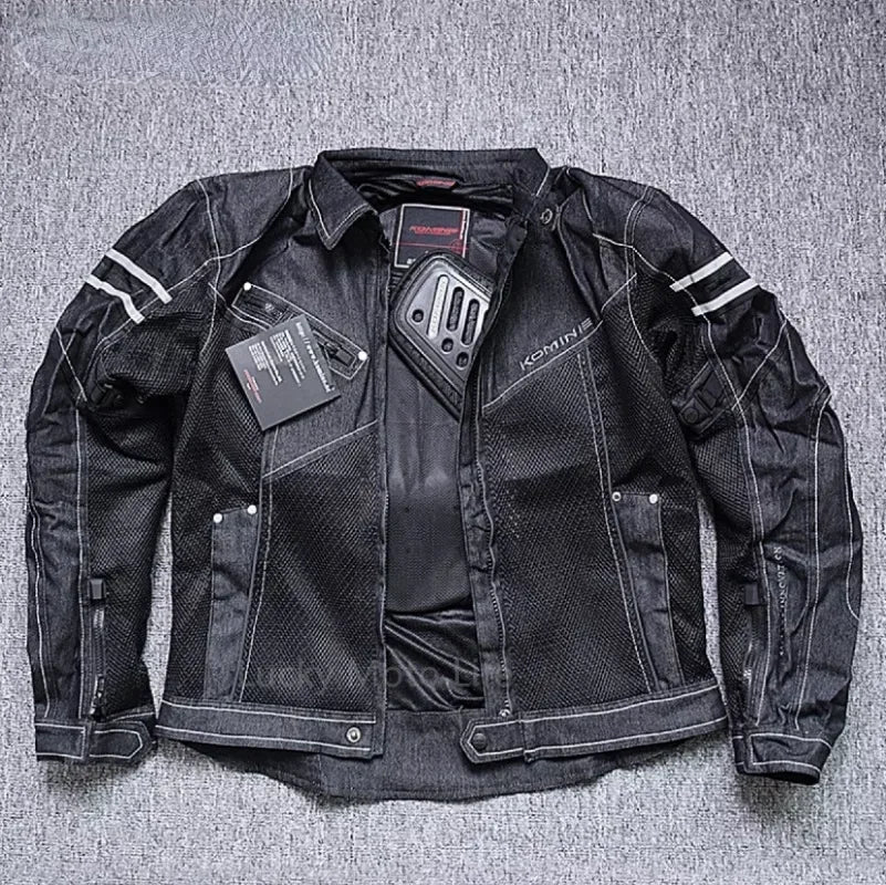 Jacket Spring Breathable Denim Mesh Racing Ride High-performance Drop Resistance Clothing Motorcycle Jacket