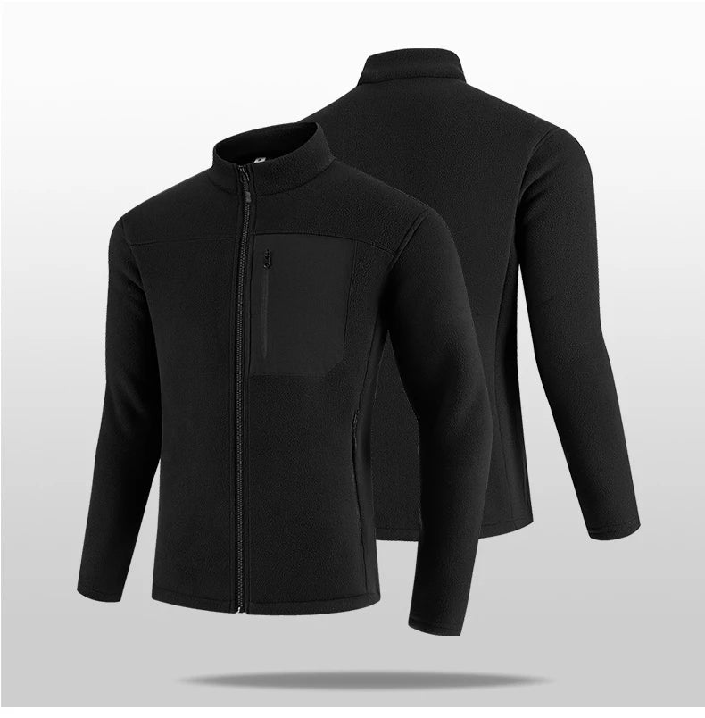 SBWL Autumn/Winter Outdoor Sports with Warm and Fluffy Long Sleeve Small Stand Collar Long Sleeve T-Shirt Fashion Skiing Casual