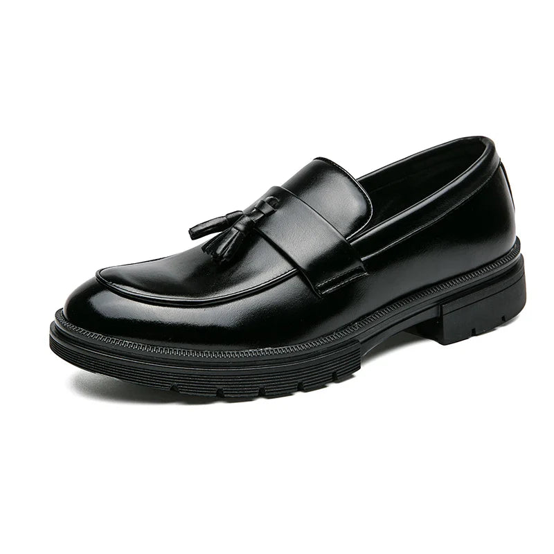 Zapatos De Hombre Loafers Men's Tassel Slip-On Comfortable Men Leather Shoes Casual Shoes Fashion Oxford Shoes Large Size 38-47