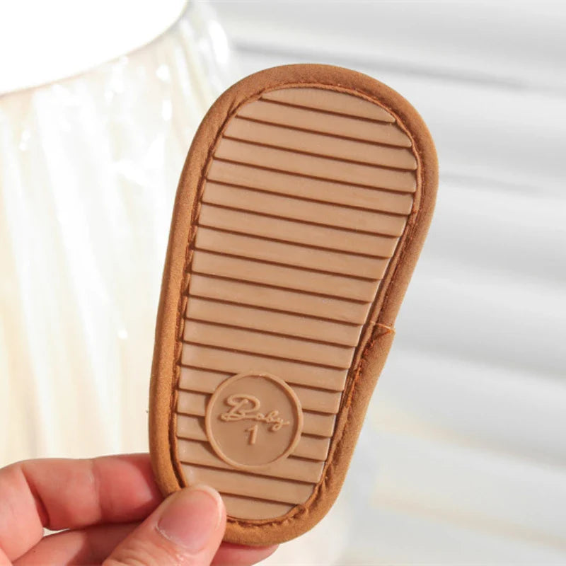 2025 New Toddler First Walker Baby Crib Newborn Baby Summer Sandals Infant Boy Girl Shoes Rubber Soft Sole Non-Slip