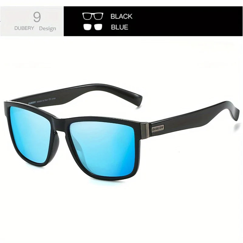 DUBERY Polarized UV400 Protection Sunglasses For Men And Women 15 Colors Model 518