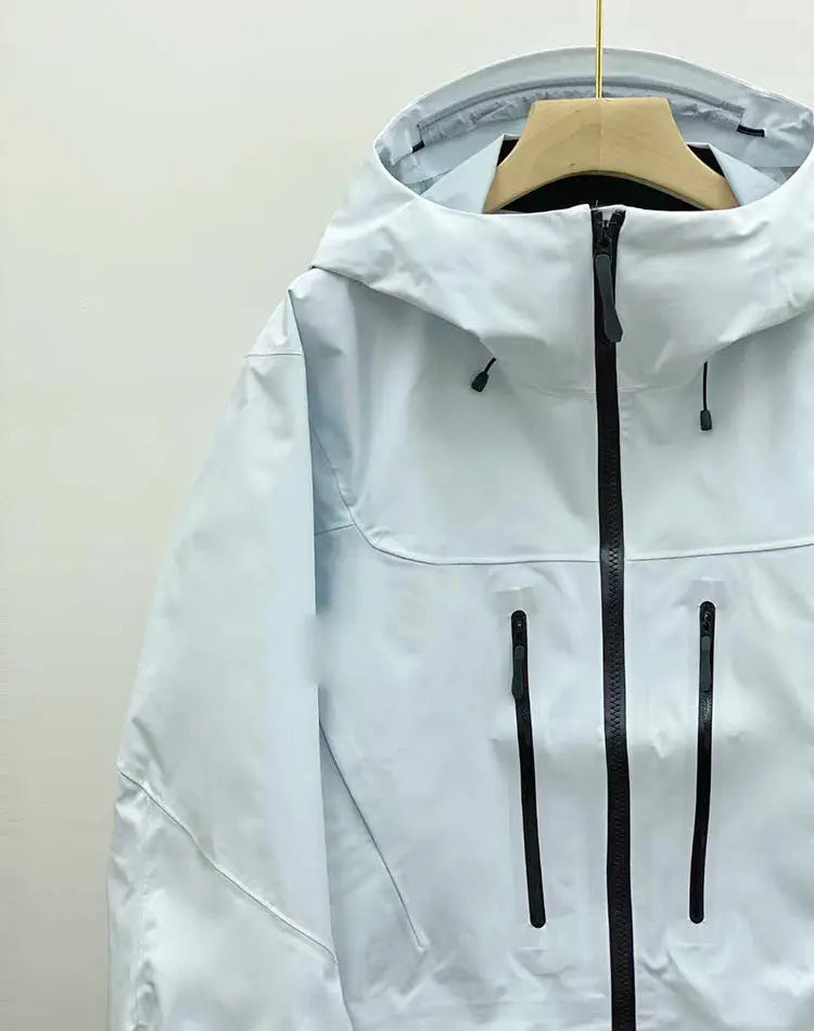 Outdoor Men's and Women's, Sports, Fishing, Mountaineering, Travel, Fashion, Camping, Leisure, Multicolor Hardshell Jacket