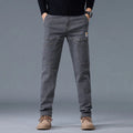 Fashion Print Six-Pocket Jeans Small Straight Cut Style Men's Casual Comfortable Fit Clothing