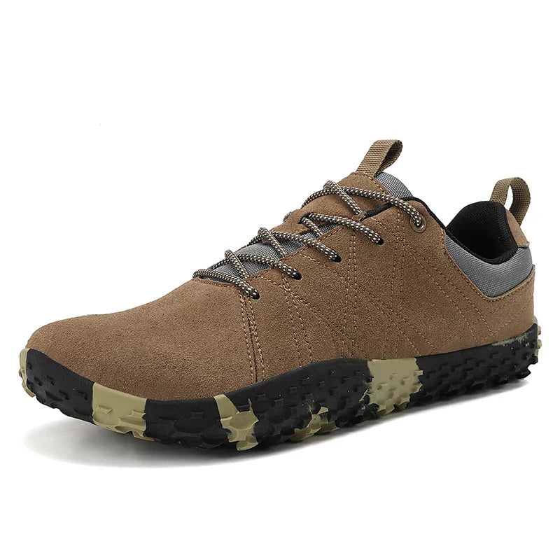 Outdoor Wide Toe Barefoot Men Hiking Shoes Minimalist Walking climbing Shoes Comfort Breathable Zero Soles Man Casual Sneakers