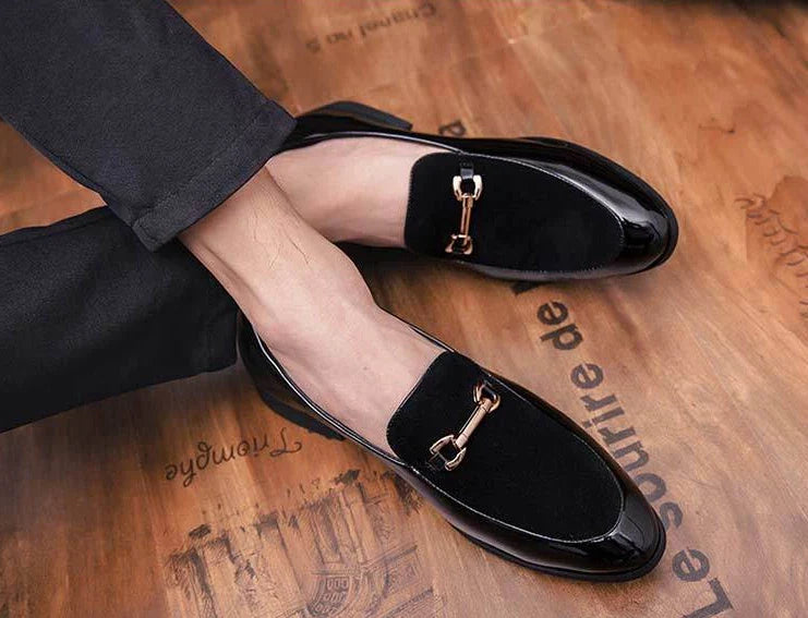 With Tassels Loafers Office Leather Shoes for Men Platform Thick Sole Pointed Toe Man Casual Shoe High Quality Fashion Elegant
