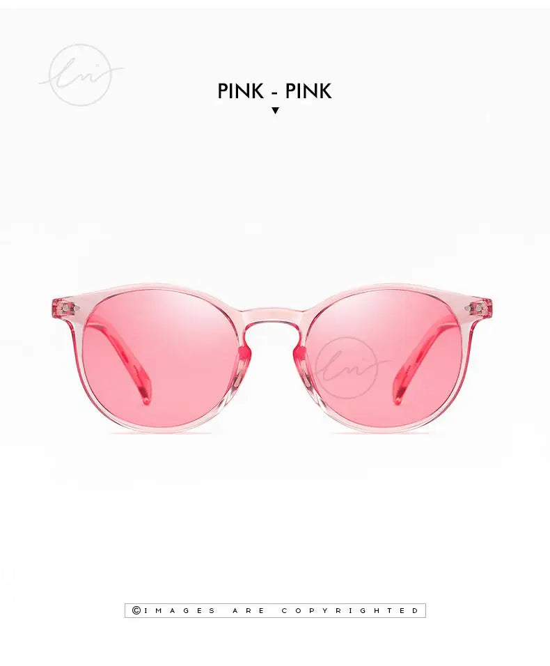 Retro Round Sunglasses Women Men Ultralight TR90 Polarized Unisex Driving Shades Vintage Sun Glasses UV400 Gafas De Sol