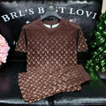2025 Summer New Thin Shorts Men's Suit Shopping Mall The Same Hot Men's Fashion Brand Leisure Sports Clothes Conjunto De Hombre