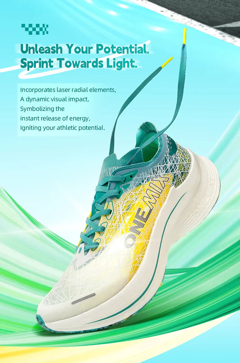 Carbon Fiber Plate Running Shoes Traction Shock Absorption Sneakers Professional Marathon PB Racing Sports Trainers Shoes