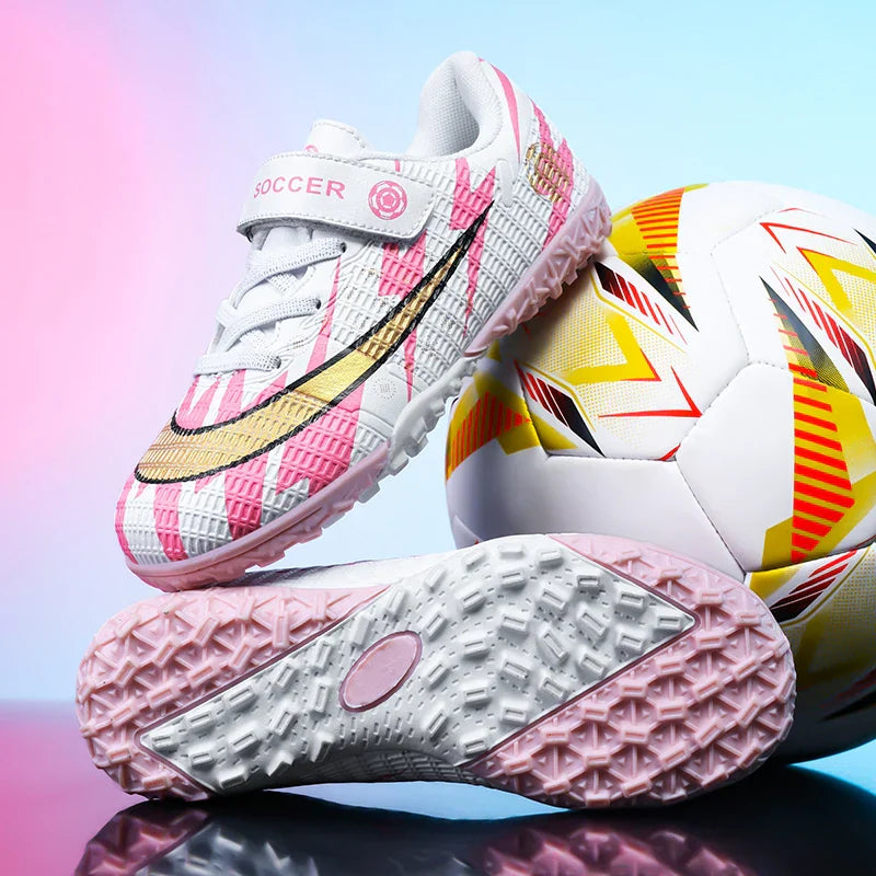 New Men Kids Soccer Shoes Match Professional Football Boots Cleats Non-Slip Drop Shipping Training Shoes Grass Boys Ultralight