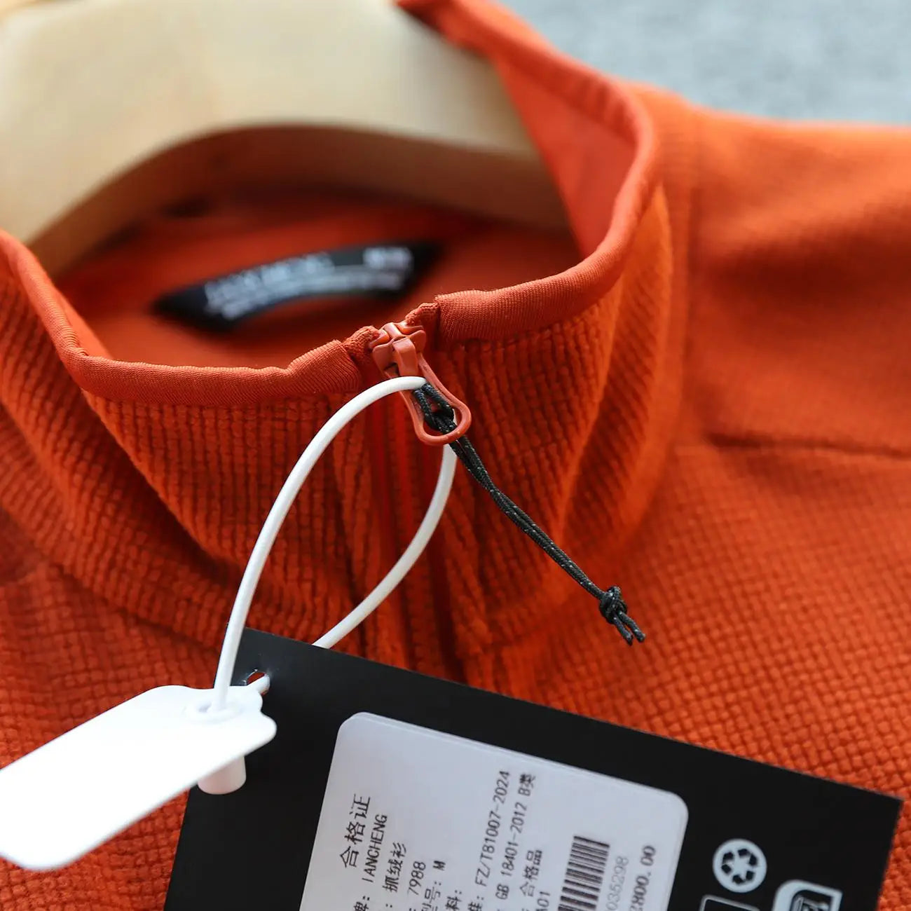 Outdoor Lightweight Fleece Sweatshirt Jacket Men's Zipper Closure Stand Collar Technical Fabric Comfortable Youth Fashion