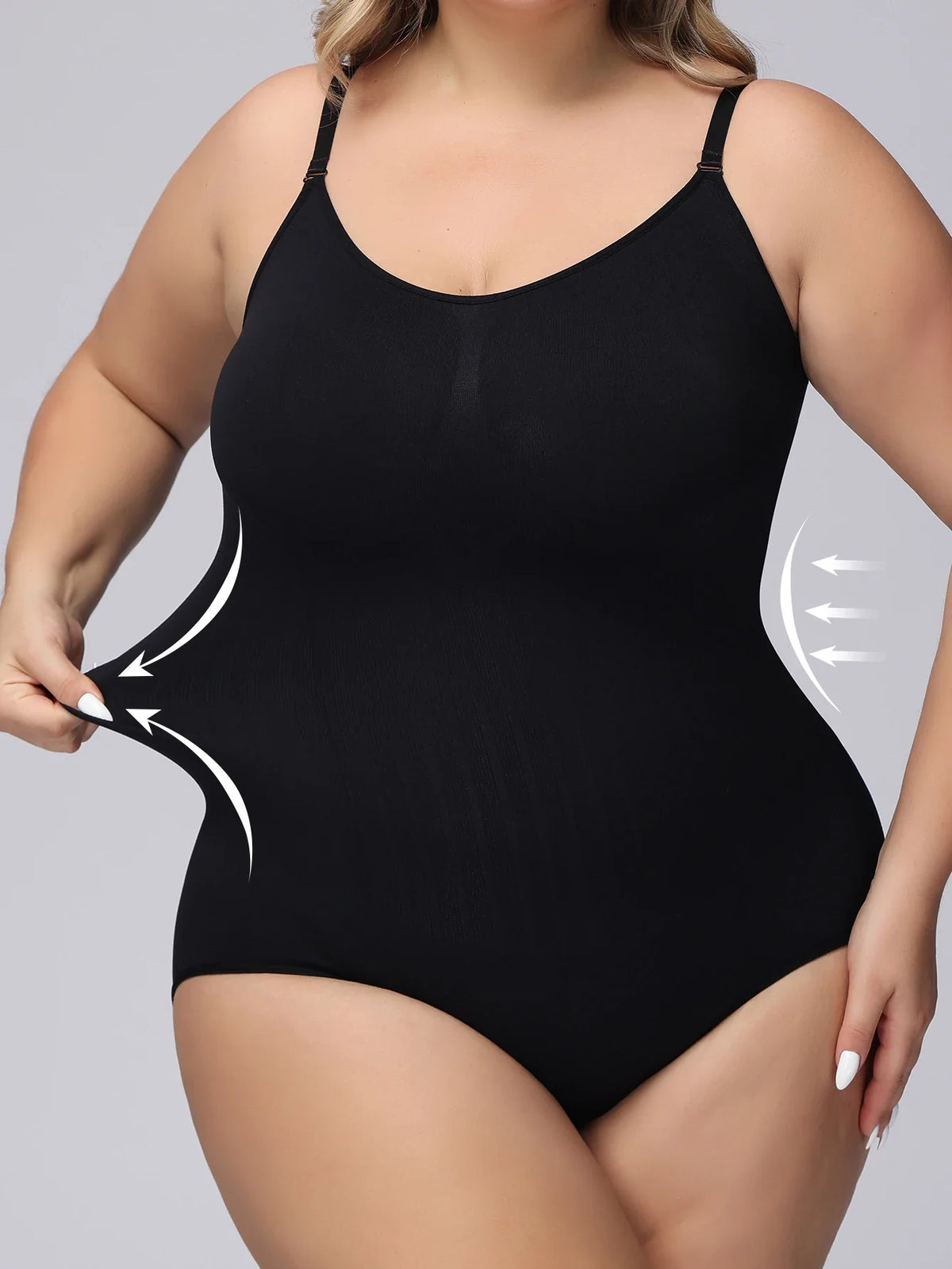 Women Full Tummy Control Bodysuit Shapewear Hip Butt Lifter Body Shaper Corset Thigh Reductive Slimming Waist Trainer Underwear