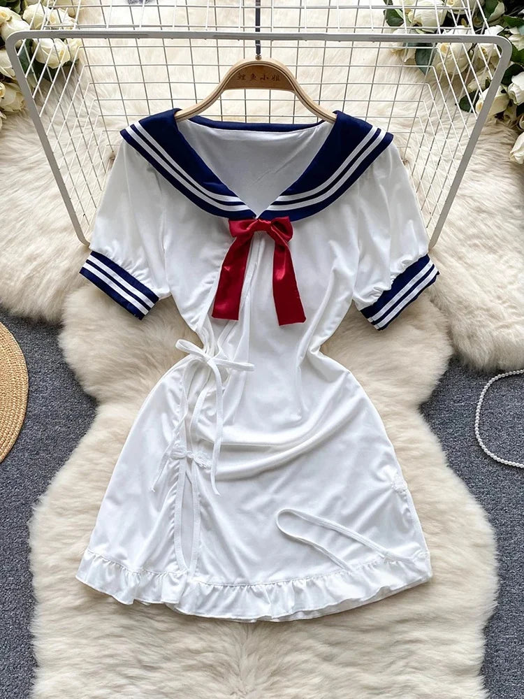 Woman Plus Size Sexy V-Neck Strap Dress Lace Trim Slim Short Dress Women Fashion Comfortable Dress Party Hotsweet