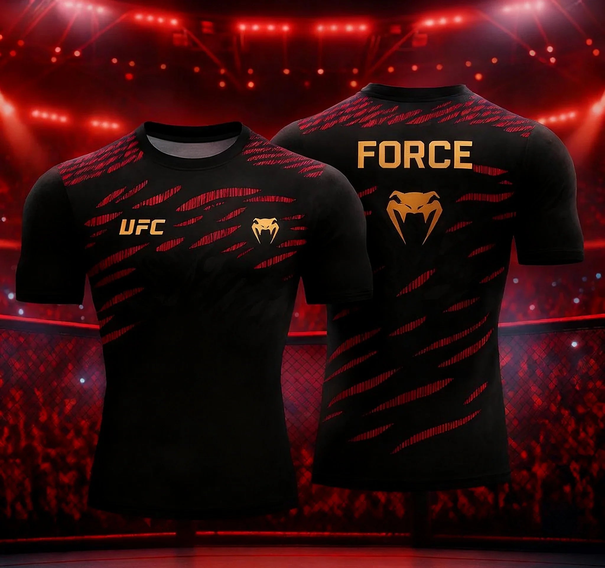 تي شيرت رجالي للتدريب UFC مطبوع بتقنية ثلاثية الأبعاد، صيفي بأكمام قصيرة، قميص رياضي كاجوال ومريح، للملاكمة وصالة الألعاب الرياضية MMA وأزياء الشارع