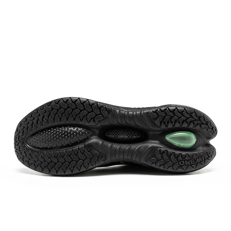 Cushioning Running Shoes For Men Suitable Heavy Runners Lace Up Sports Women Non-slip Outdoor Athletic Male Sneakers