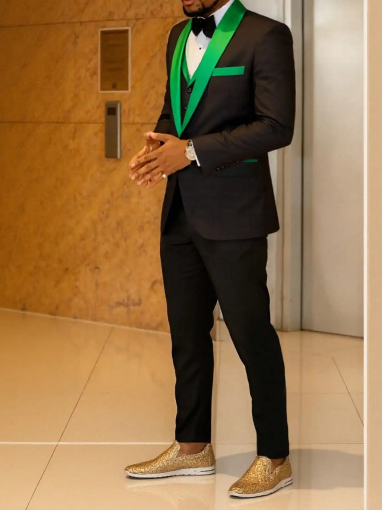 Mens 3 Piece Suit Tuxedo For Wedding