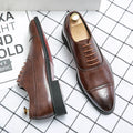 Men's Fashion Casual Party Dress Shoes – Black & Brown | Adult Sizes 40–48