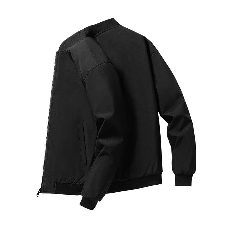 Spring Autumn Casual Solid Fashion Slim Outerwear Jacket Men Overcoat New Arrival Baseball Jackets Men's Jacket