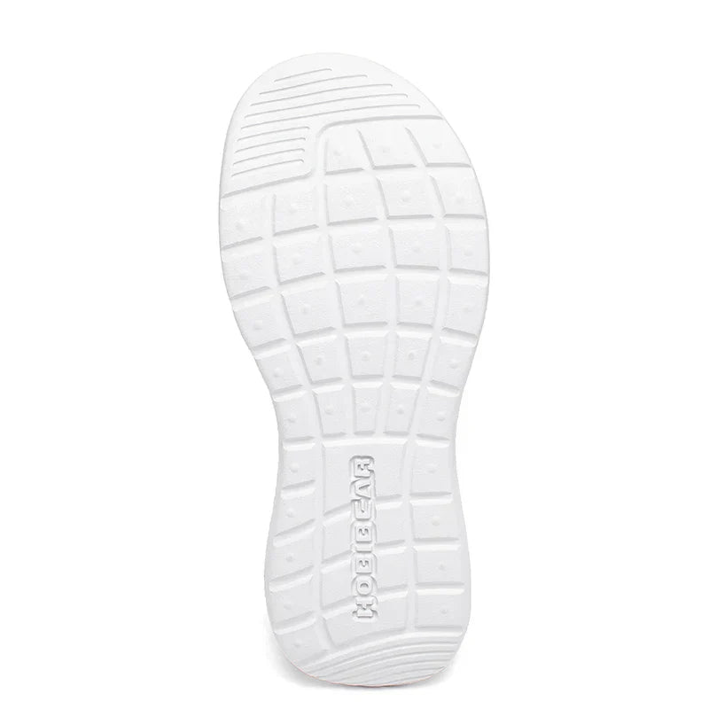 Unisex Running Sneakers Wide Toe Mesh Breathable Walking Shoes Non Slip Lace-Up Hiking Sneakers