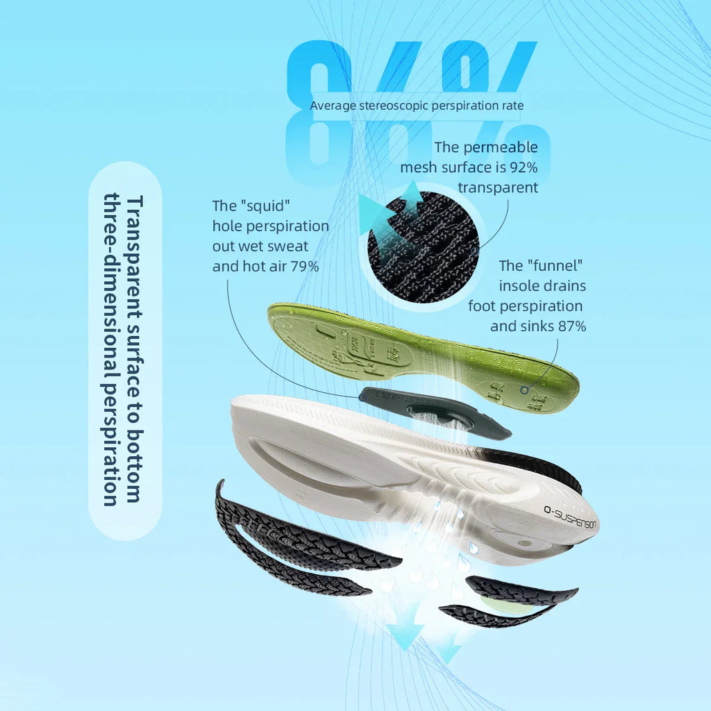 Cushioning Running Shoes For Men Suitable Heavy Runners Lace Up Sports Women Non-slip Outdoor Athletic Male Sneakers